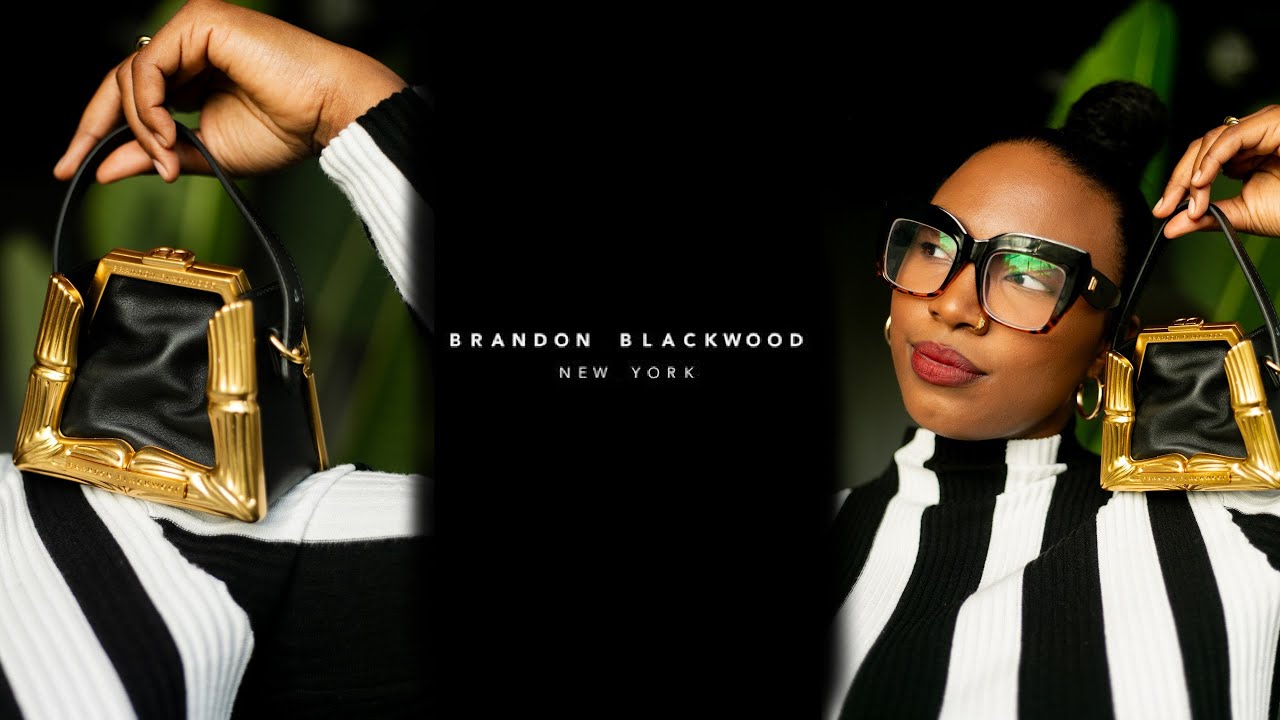 brandon blackwood バンブーデザインバッグ Basquiat™️ Bamboo B Tote – Brandon Blackwood New York
