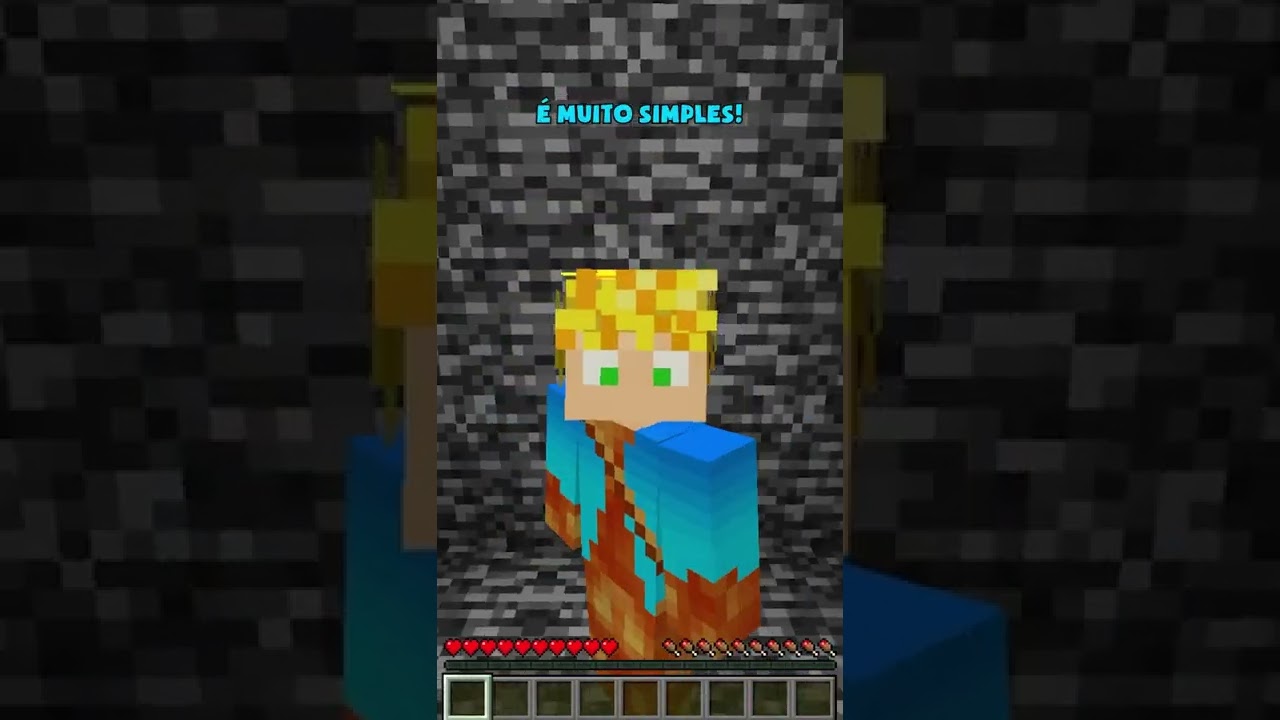 Meu amigo amigo me prendeu em uma prisão de BEDROCK... #shorts