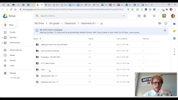 HOW TO: Move Your Classroom Folder to Drive