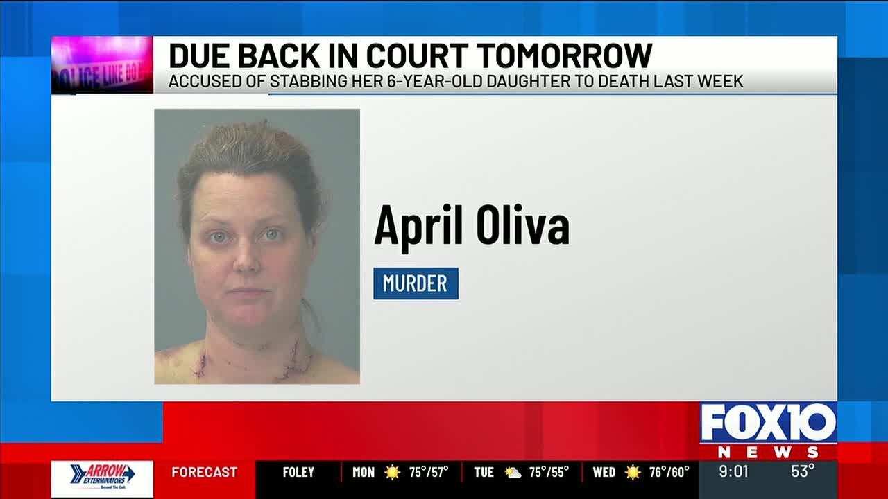 Mother accused of killing 6-year-old daughter due in court on Monday ...