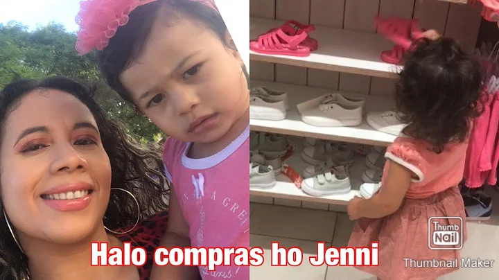 Vlog7 / Halo compras ho Jennifer/ Jennifer tanis l...