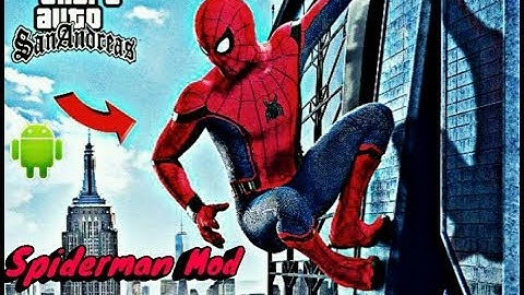 Spiderman Mod With Powers For Gta Sa Android || Hindi || Sahara Mod