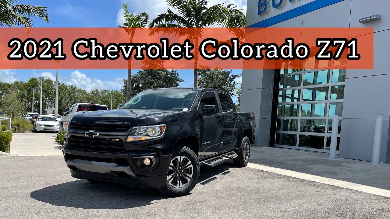 2021 Chevrolet Colorado Z71 - Ready To Hit The Trails
