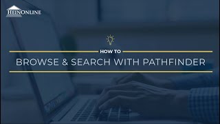 How to Browse and Search with PathFinder