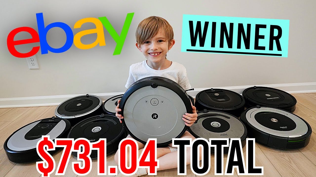 I just Bought 10 Roombas on Ebay!