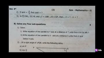 rayat shikshan sanstha satara 9th class maths part 2 2021 2022  100 real second semester