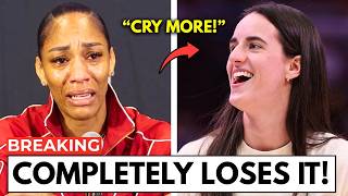 A'ja Wilson THROWS TANTRUM After 33-Point EMBARRASSMENT While Caitlin Clark CALLED OUT The WNBA!