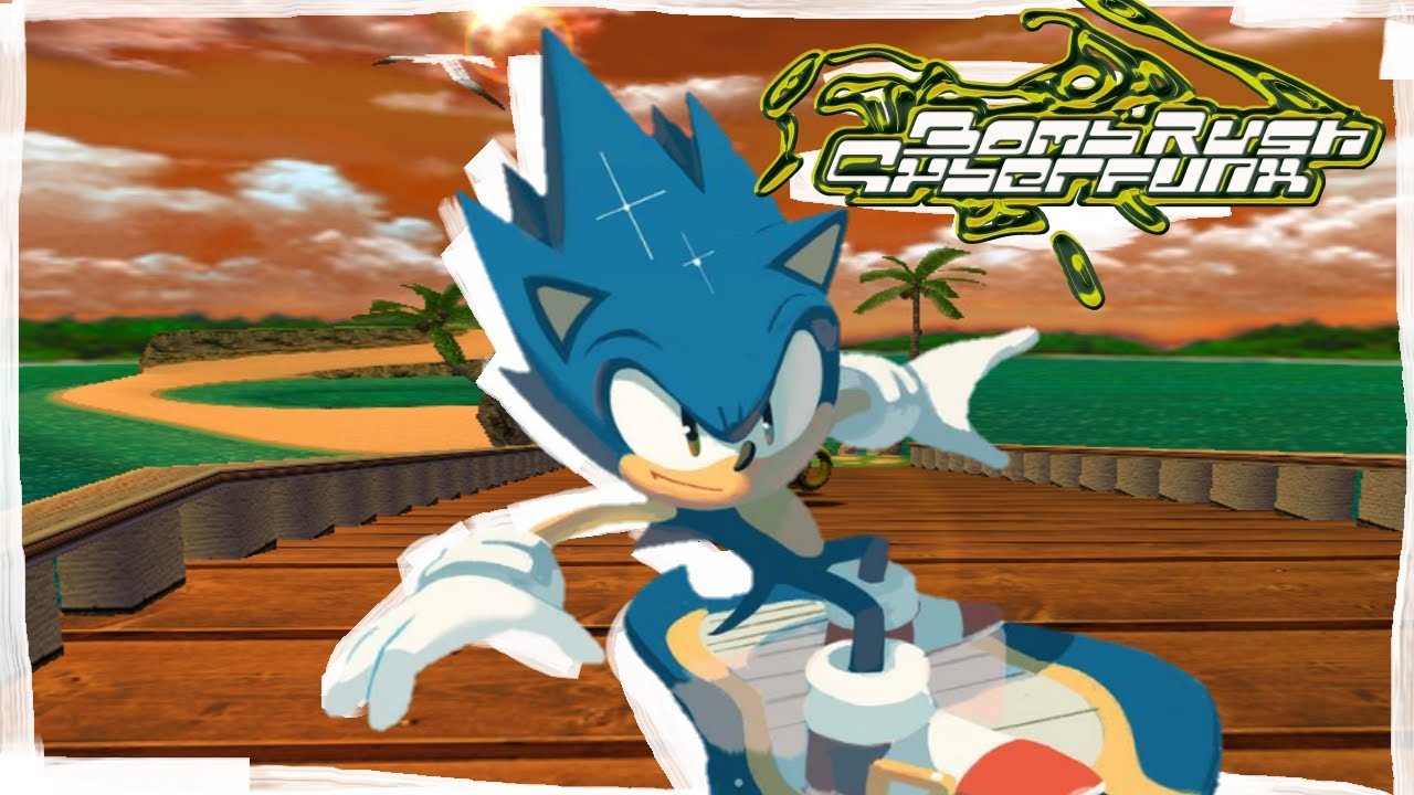 Sonic Adventure if it was awesome (Bomb Rush Cyberfunk)