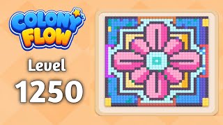 Colony Flow level 1250 walkthrough solution gameplay 
