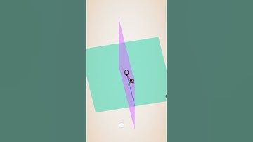 angle between line and plane 3d animation #ltmaths #animation #maths #mathematics