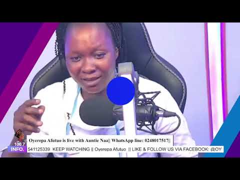 Oyerepa Afutuo is live with Auntie Naa 