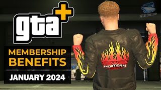 GTA+ Membership Benefits - January 2024