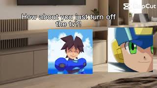 MegaMan  exe bro😭✨✨ #megaman #animation 