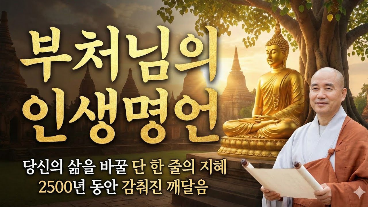 부처님의 인생명언 | 2500년 동안 감춰진 깨달음