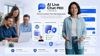 AI Live Chat PRO Wordpress & Woocommerce Chatbot