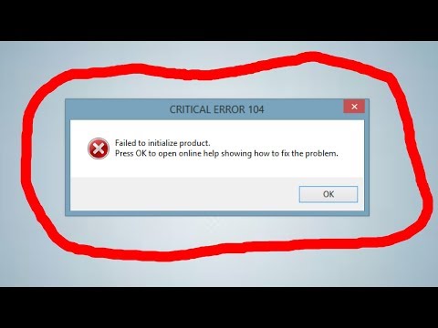 Mirillis Action - CRITICAL ERROR 104 FIX | Failed to initialize Product Error