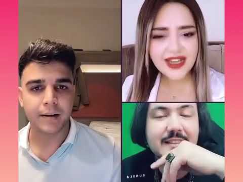 جنگ در لایو نوید و نرگس خار و مادر گفته دعو میزنن هم دگه را لایواینستاگرام لایو جنجالی Foryou