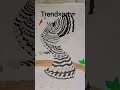 Trend×Art=? #art #diyproject #drawing #prishtagola