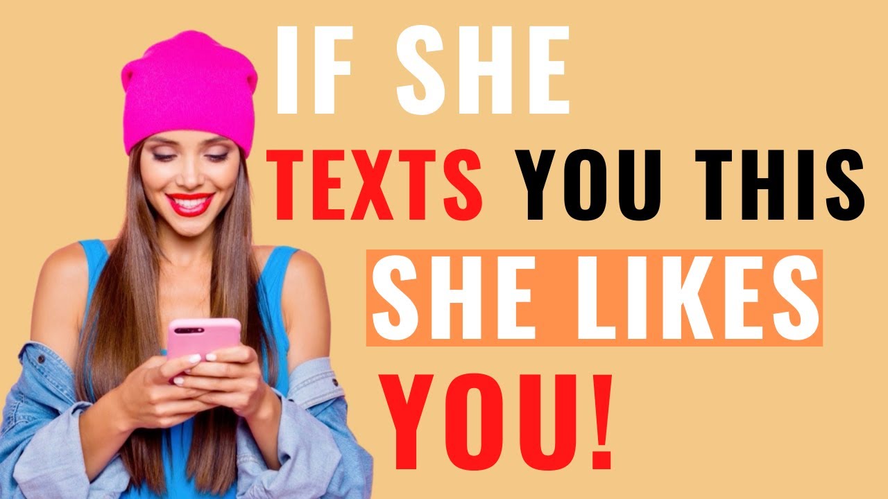 Signs A Girl Likes You Over Text YouTube