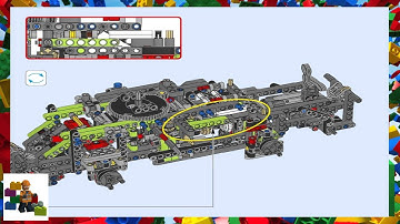LEGO instructions - Technic - 42054 - CLAAS XERION 5000 TRAC VC