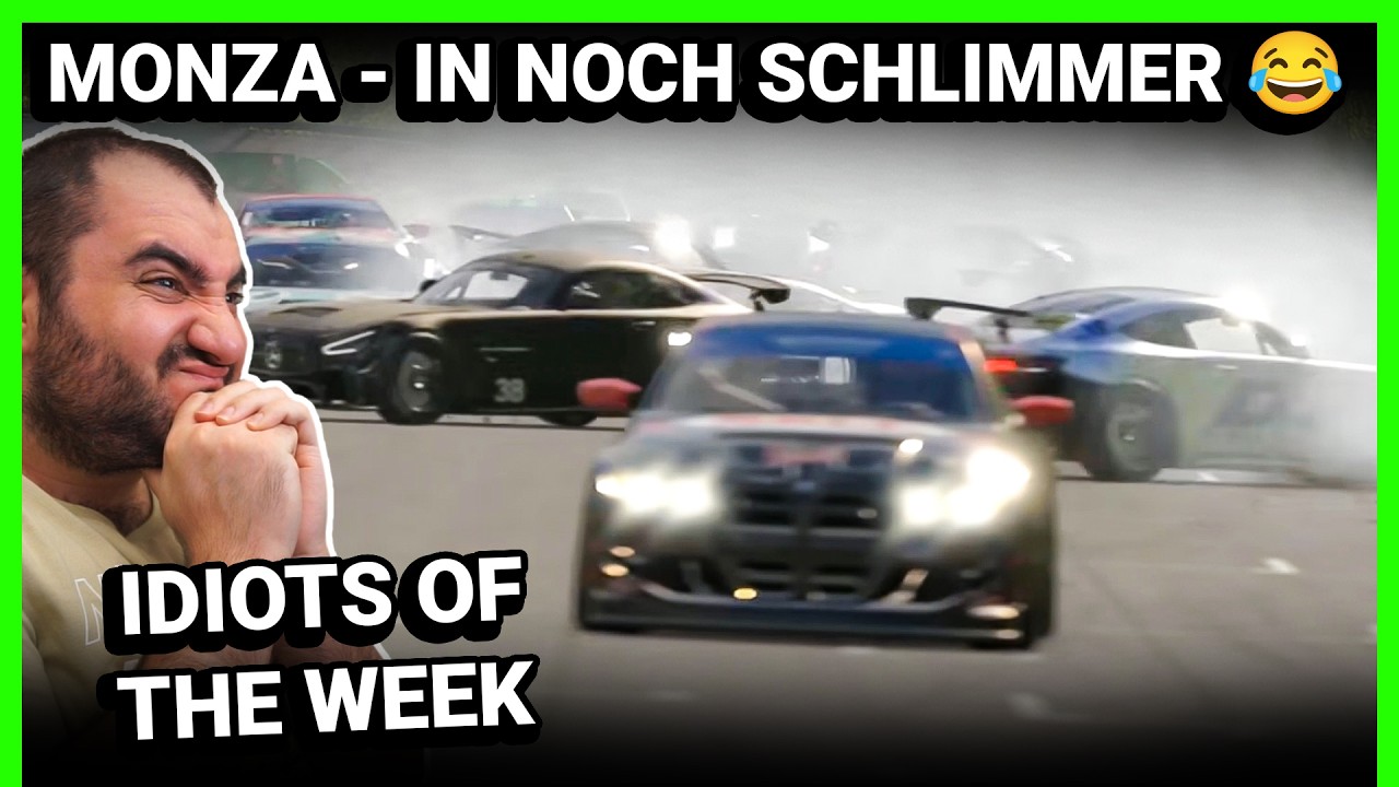 WTF? Monza MIT Oval 😂 Reaction auf Idiots of the Week