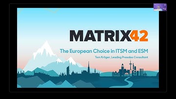 Matrix42 | The European Choice in ITSM and ESM