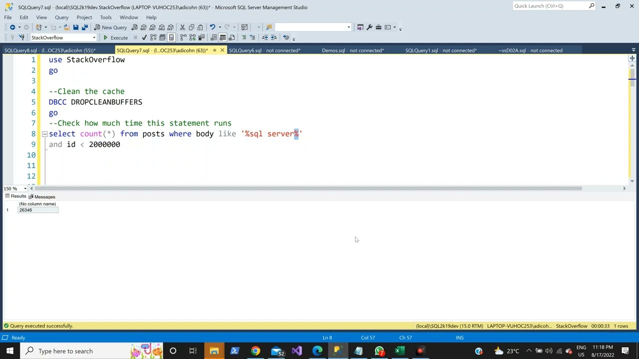 Improve SQL Statement that uses like and wild card in the beginning of ...