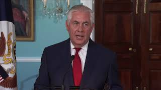 Tillerson refuses to address report that he referred to Trump as a ‘moron’