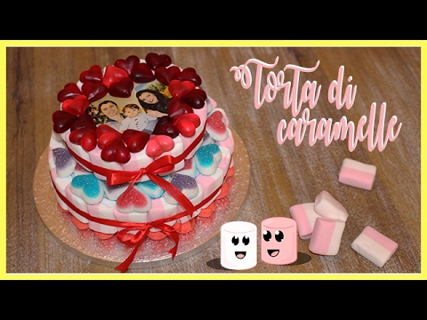 prepariamo la torta fatta di caramelle e le bustine di caramelle per il  compleanno di ❤(OMAR)❤🎊🎉🎊🎉🥳🎂 