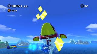 Sonic Generations - Green Hill Zone Blue Blur Mod 1:34:87