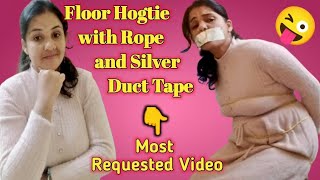 Stuff Handkerchief Floor Hogtie Duct Tape Challenge Part 2 Most Requested Video