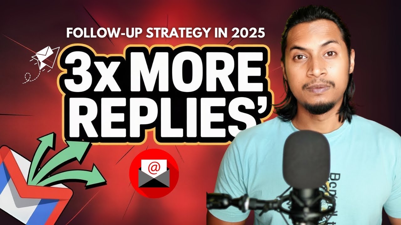 Best Cold Email Follow Up Strategy in 2025 - YouTube