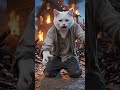 A broken family of a cat 🥲/Ai videos/majedar Ai video/cartoon video #aivideo #like #funstories