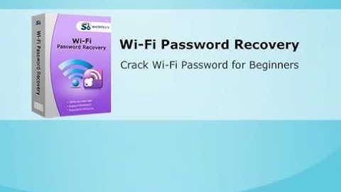 Wi-Fi Password Recovery - Recover Wireless Password when You Lost it