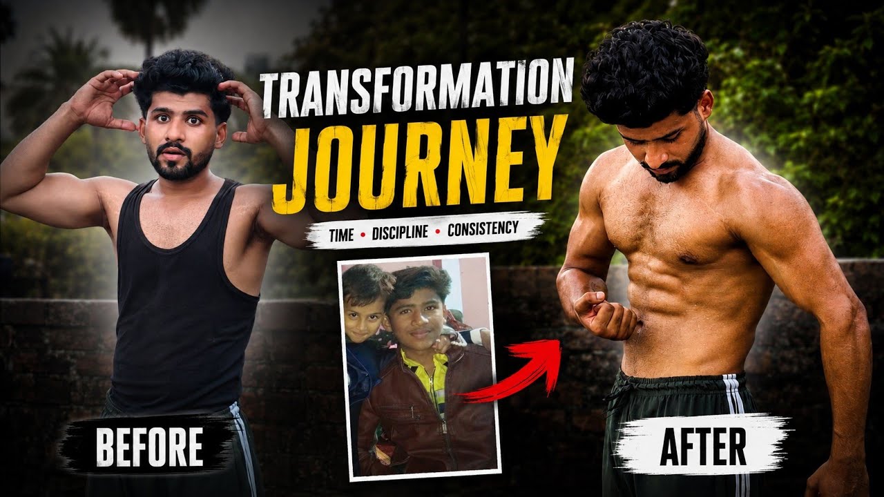 Body transformation😳🫵 at home #transformation #fitnessjourney #desihomegym 