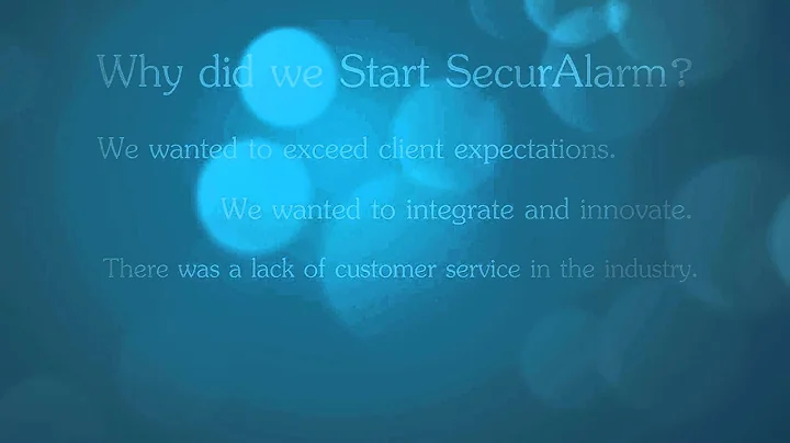 The WHY of SecurAlarm