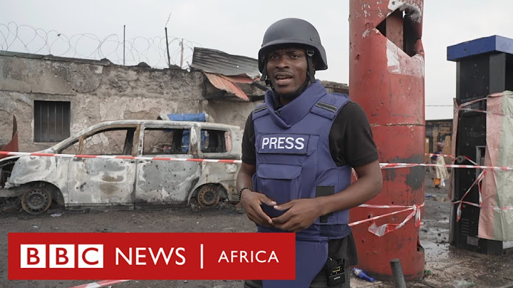 Inside Goma: Amid bullets and debris a city tries to survive - BBC Africa
