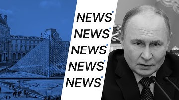 Путин требует контроль над Донбассом? В Париже ограбили Лувр. Израиль ударил по югу Газы