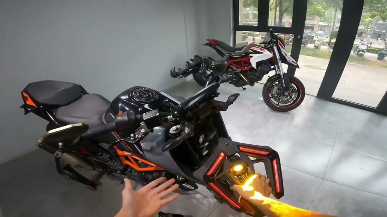 KTM duke250/390/790/890 Installation Tutorial for Modified Headlights 