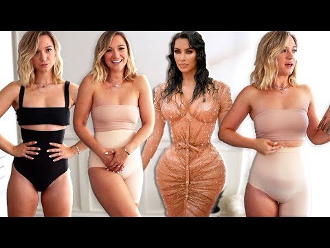 Trying Skims Shapewear by Kim Kardashian... *is it better than spanx? haul / review