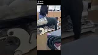 Guy Farting While Getting A Back Mage