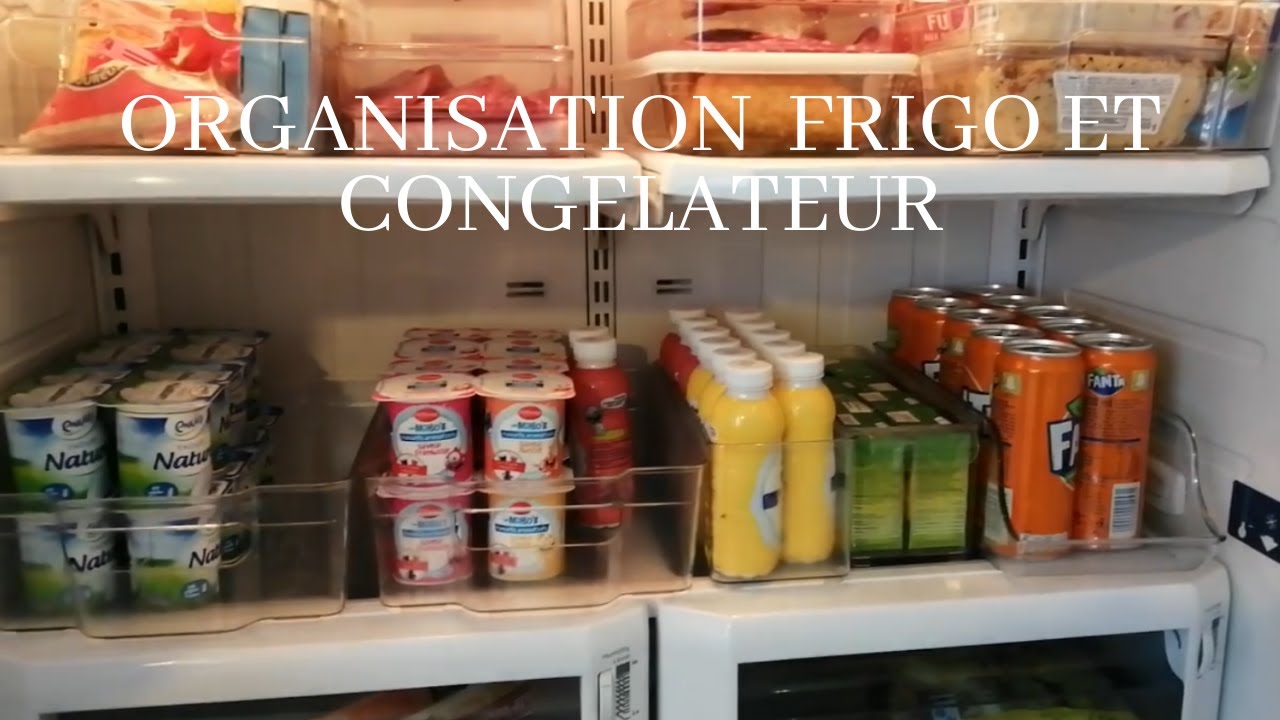 ORGANISATION: Rangement frigo et congélateur 