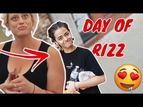 RIZZING UP EVERY CUTE CHICK IN MY NEIGHBORHOOD FOR 24 HRS .. - YouTube