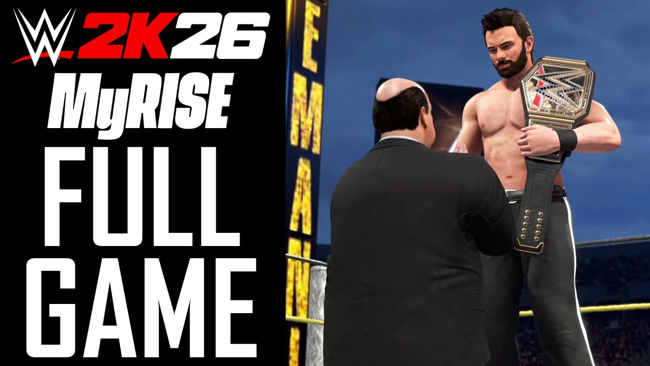 WWE 2K26 - MyRise: The Comeback (Male Division) - Gameplay Walkthrough | FULL GAME
