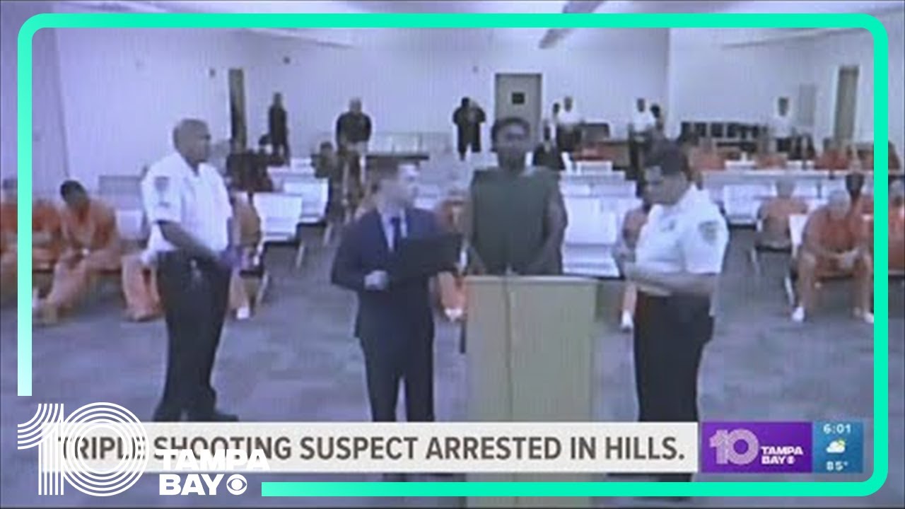 NC man accused of shooting a 6-year-old appears in court in Tampa - YouTube