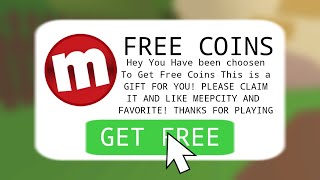 HOW TO GET 1M+ COINS IN MEEPCITY FOR FREE!! | CROXY GAMING