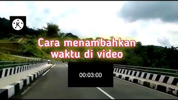 CARA MEMBUAT TIMER VIDEO DI HP ANDROID ||KINEMASTER TUTORIAL!!!