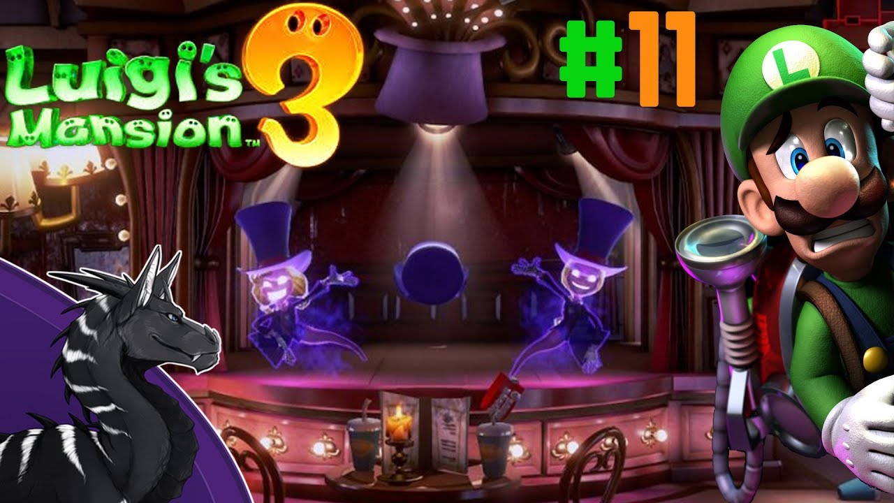 Magic Luigi MAGIC SHOW! | Luigi's Mansion 3 #11 - YouTube