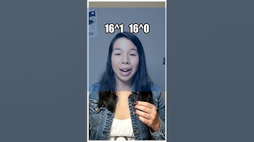 How to Convert from Decimal to Hexadecimal #shorts