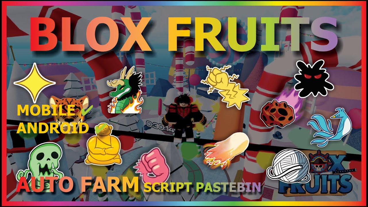 PASTEBIN 2023] Blox Fruits Script on PC and MOBILE: Auto Farm, Kill  Players, Bring Fruit and more! 